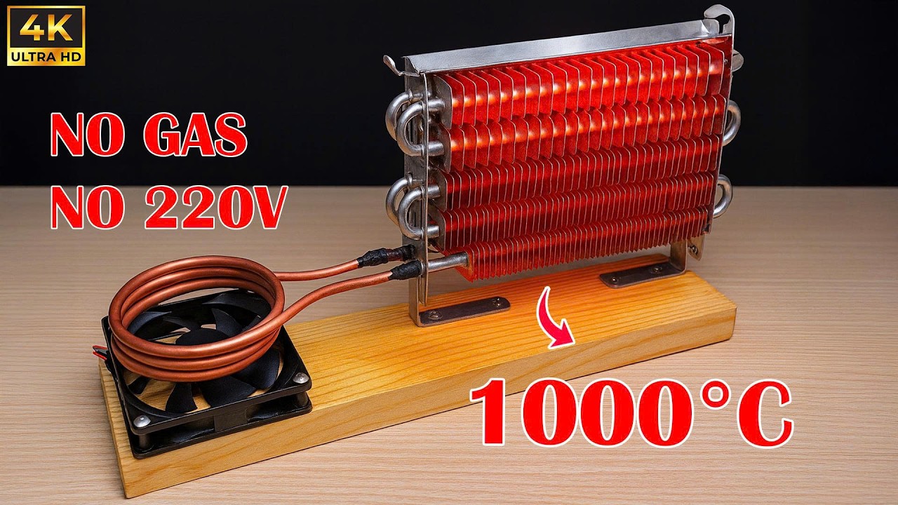 Бесплатный камин зимой 😱! Он нужен каждому дому, но никто им не занимается