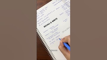 How To Remember Long Answers In 5 Minutes #study #exam #motivation #studytips