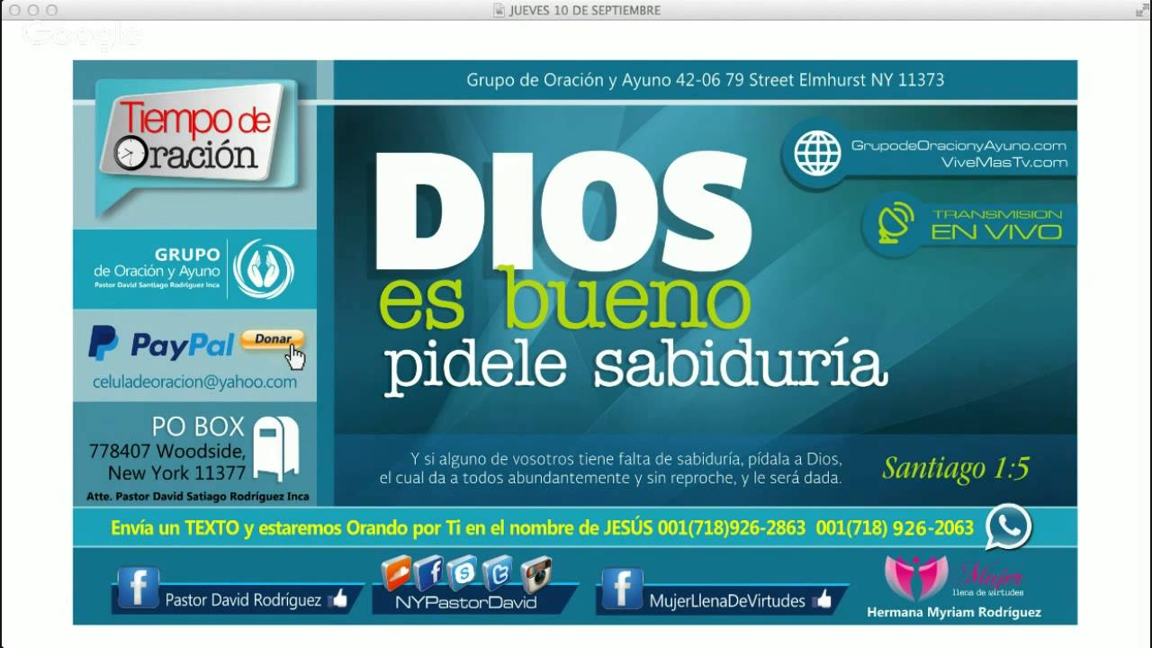 Oración por las Familias | 21 Dias de Ayuno y Oración - YouTube