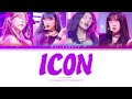 Twice    icon your girl group 4 members  color coded lyrics ptptromhan