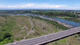 Cuenca del río Itata. Imágenes aéreas.