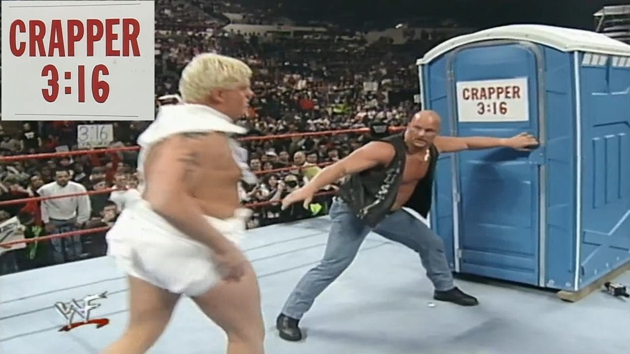 Crapper 3:16 Is Exactly Where You Go When You Mess With Stone Cold