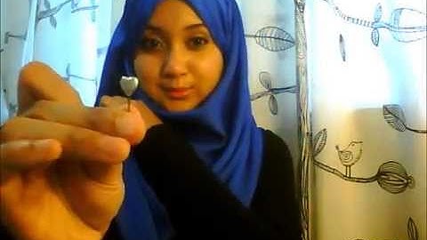 Half Moon Shawl (Blue) Tutorial