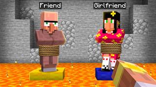 Save FRIEND or GIRLFRIEND in Minecraft..