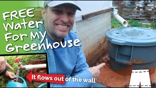 How To Make A Custom Rain Barrel For A Greenhouse