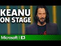 Cyberpunk 2077 - Keanu Reeves On Stage | Microsoft Xbox E3 2019