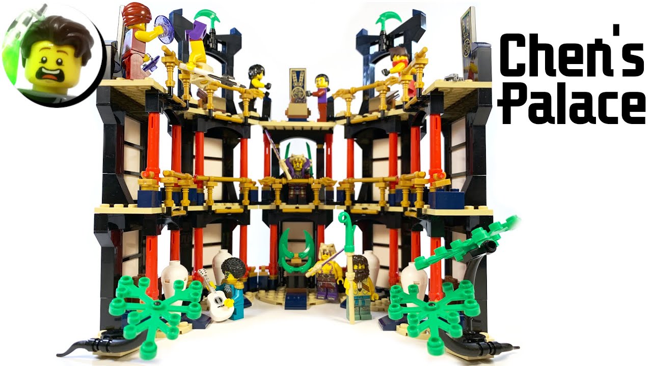 Custom LEGO Master Chen's Palace from 71735 Ninjago Legacy Tournament of  Elements - YouTube