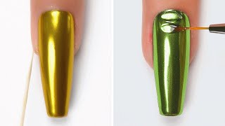 #069 Top 12 Quick & Easy Nails For Beginners  Oddly Satisfing Nails Compilation
