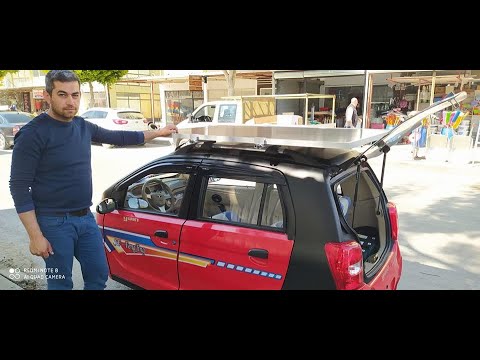 ELEKTRİKLİ ARABA GÜNEŞ PANELİ SARJ  MPPT (YUKİ  ŞARJ UNİTESİ  )275 WAT S(solar panel car charger)