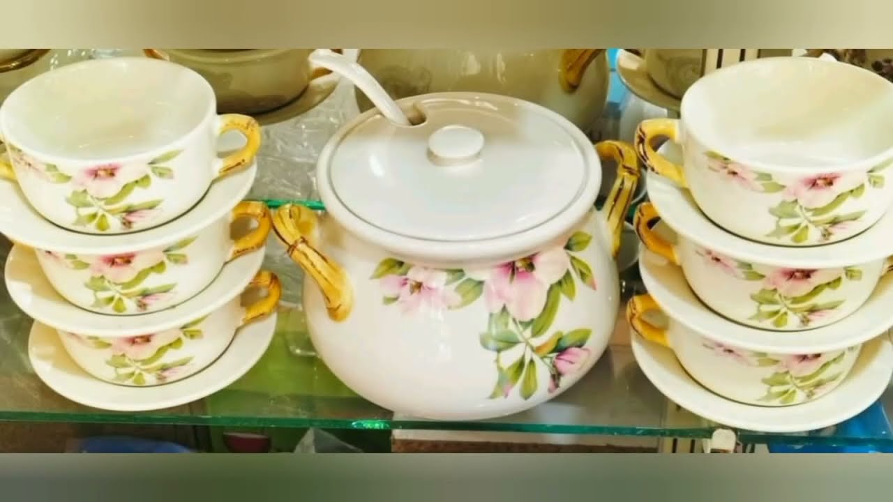 Dizain Soup Set Sharja Crockery