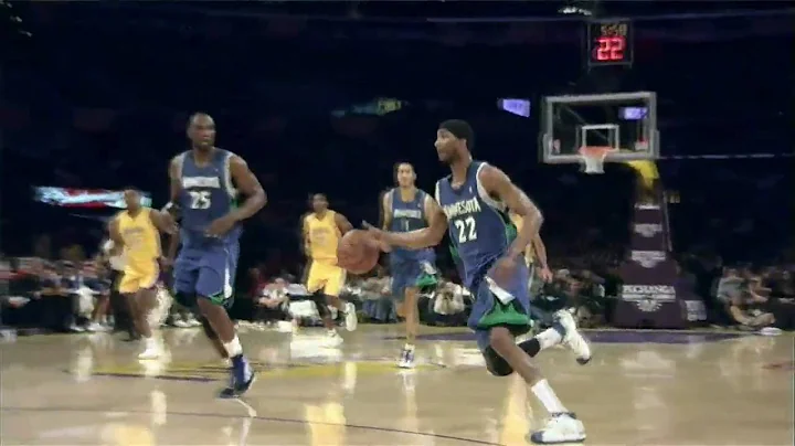 Corey Brewer Elevates and Throws Down