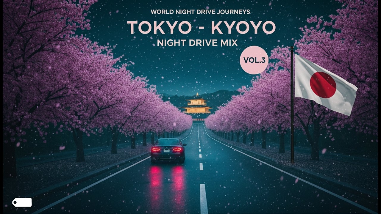 Japan Beautiful Night Drive | Chill Disco Funk 1 Hour+ Mix — World Night Drive Journeys Vol.3