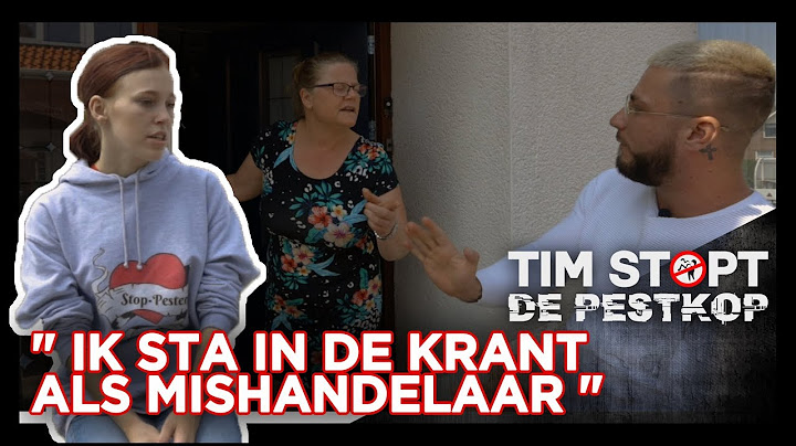 TIM STOPT DE PESTKOP - " IK HEB DER EEN KLAP VOOR DER BEK VERKOCHT " !  #afl3