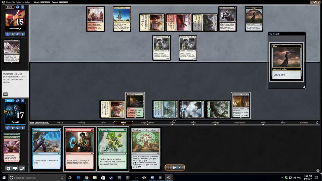 Temur Marvel vs Mardu