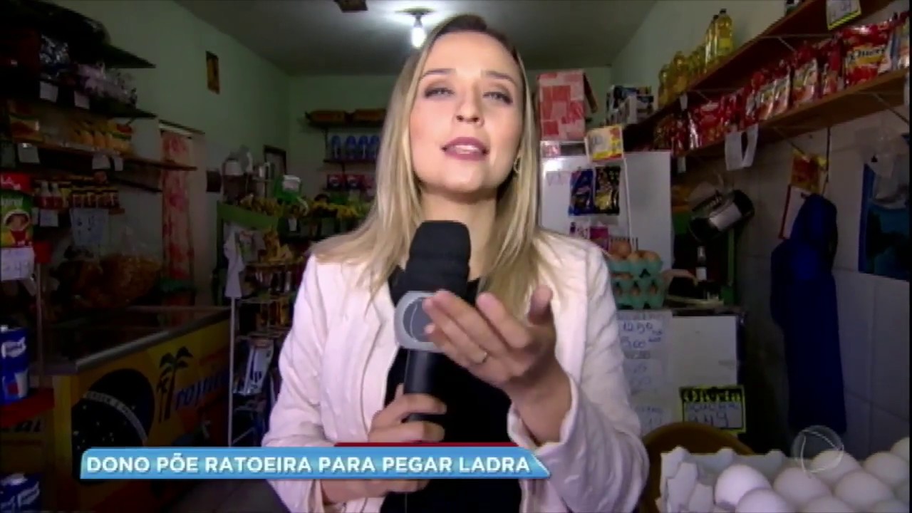 Comerciante põe ratoeira para pegar ladra