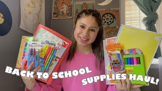 BACK TO SCHOOL Supplies Haul 2022 | Senior Year