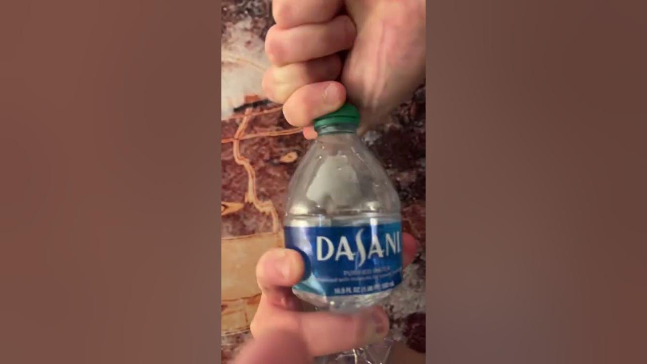 Water bottle smoke YouTube