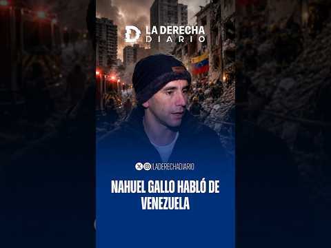Miniatura del Short: 🇦🇷 Nahuel Gallo dejó un emotivo mensaje para Venezuela en su peor momento