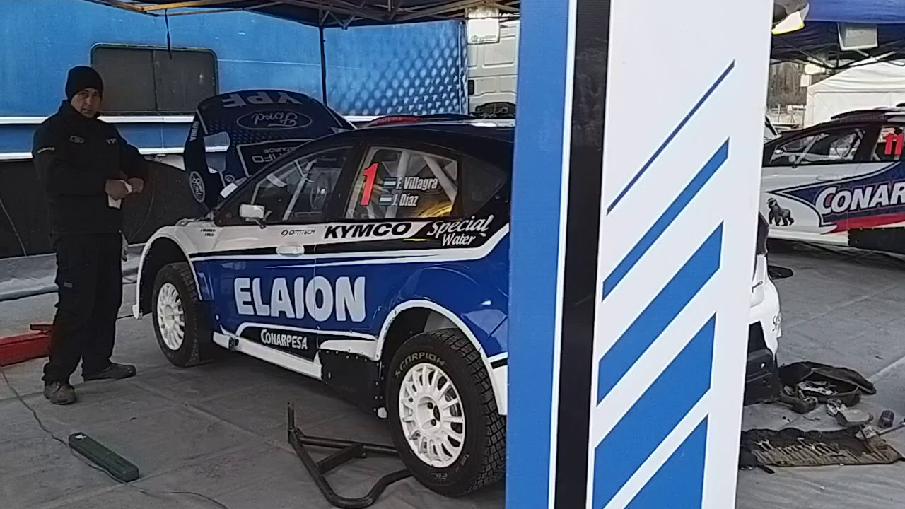 ciudad elmina menu La previa del shakedown en el parque cerrado del Rally en Esquel