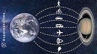 HOW LONG does it TAKE to GET SATURN from EARTH
