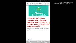 whatsaap groups joiner screenshot 2