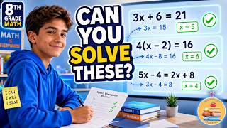 Linear Equations Quiz & Reasoning Practice | Grade 8 Math Week 1 Day 5