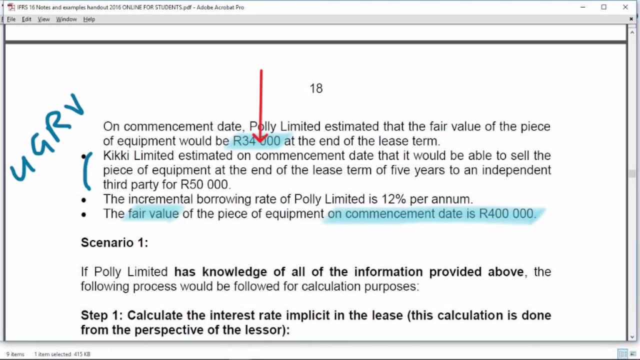 Ifrs 16 Video 6 Eng Youtube