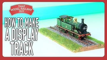 How To Make A Display Track For 00 Gauge Models - Model Railway Tutorial