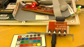 Amiga Prisma card on my A600/A604n