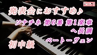 ソナチネ 第6番 第1楽章 ト長調