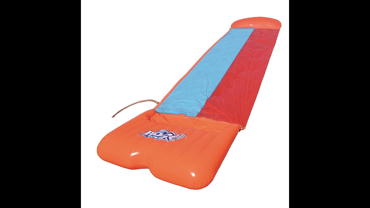 Review: Bestway H2O Go Double Water Slide - YouTube