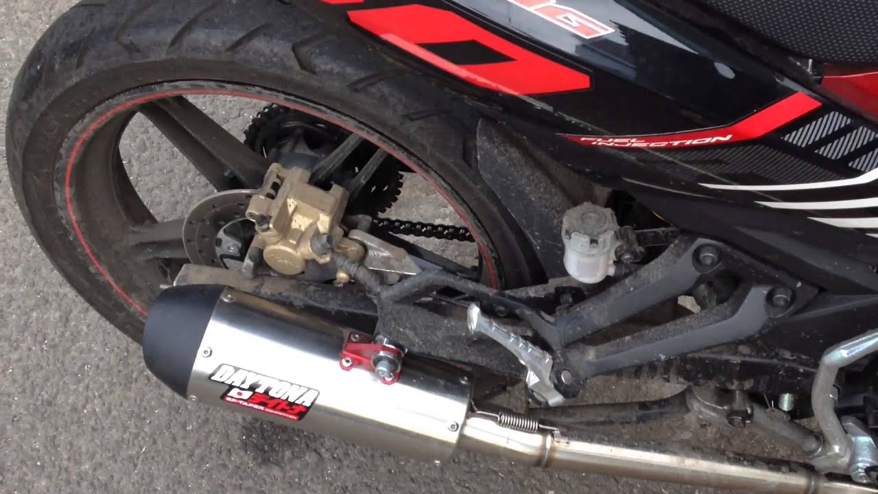 Knalpot Daytona GP Taper Di Jupiter MX King YouTube