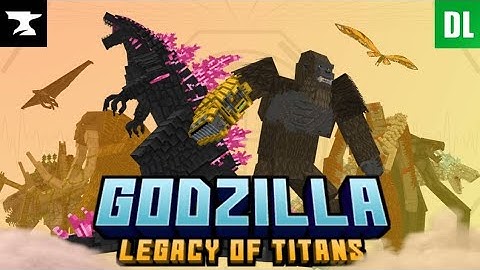 Godzilla Legacy Of Titans|ADDON SHOWCASE|Minecraft 1.21|•#minecraft#gaming#addons#minecraftpe 