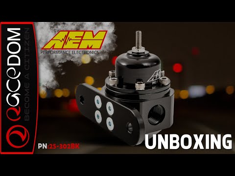 Unboxing the AEM Universal Adjustable Fuel Pressure Regulator