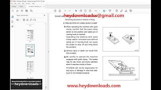 Hyundai Rd140Lc-9 Excavator Operators Manual 2023