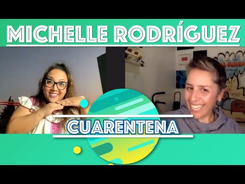 Michelle Rodríguez en CUARENTENA