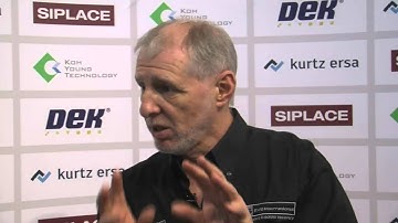 Graham Norman, Managing Director of EVS International at Productronica 2013