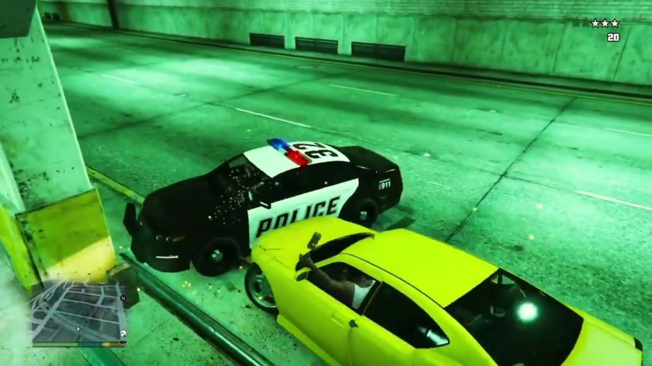 GTA 5: Cops vs Me: Ultimate Survival Run #gta 
