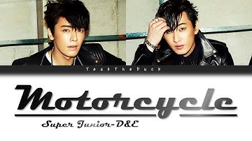 Super Junior-D&E (슈퍼주니어-D&E) – Motorcycle (Korean Ver.) (Color Coded Lyrics) [Han/Rom/Eng]