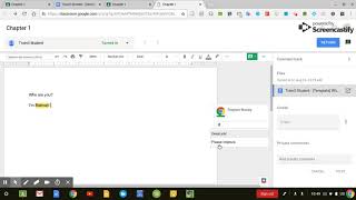 How to add comments from your comment bank in Google Classroom.