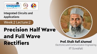Lec 5: Precision Half Wave and Full Wave Rectifiers