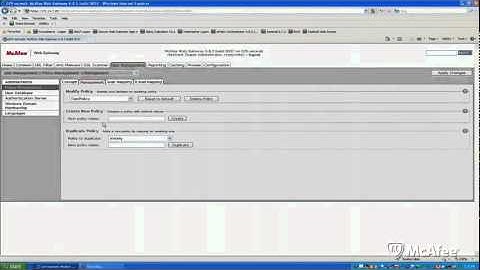 How to create and customize policies in McAfee Web Gateway 360p
