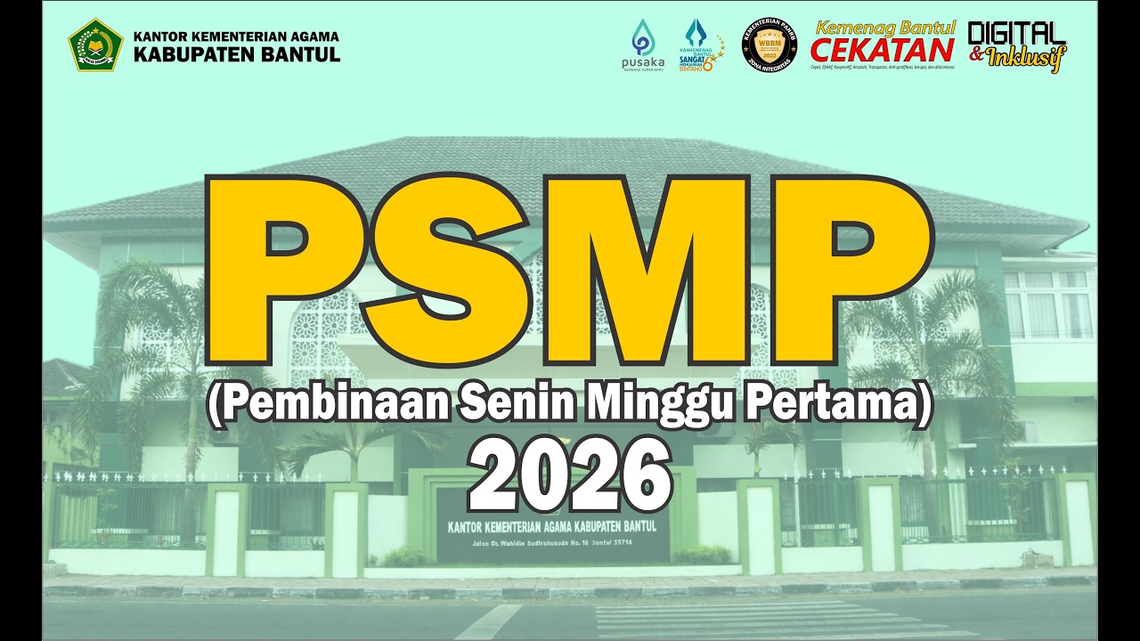 Pembinaan Selasa Minggu Pertama Maret Kantor Kementerian Agama Kabupaten Bantul, 3 Maret 2026