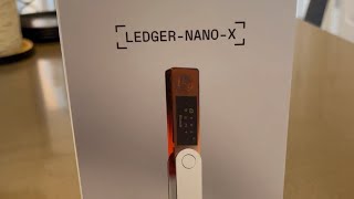 Unboxing video of the Ledger Nano X Bitcoin Edition Orange color