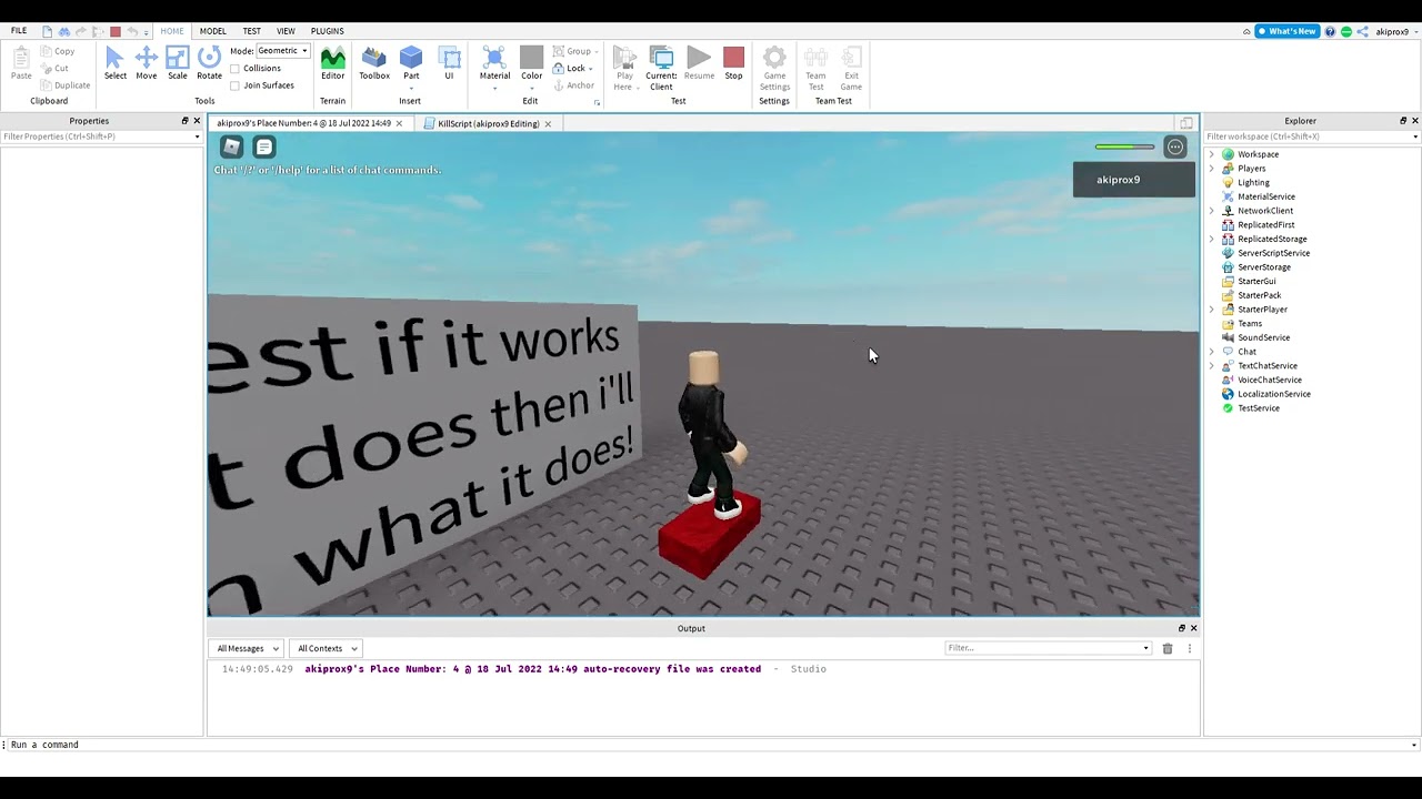 How To Make A Part Damage You In Roblox Studio Scripting Tutorial By 