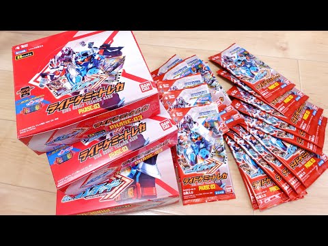 暗黒の扉が開く！3BOX60パック開封！ライドケミートレカ03 BOX開封リベンジ！全ケミー揃うか！？最悪のケミストリーが始まる！パラレルは1枠確定？ガッチャード フェーズ03