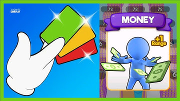 Card Thrower 3D! | 3 Minute Gameplay Level 1-5