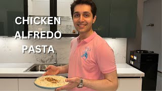 BEST RESTAURANT STYLE CHICKEN ALFREDO PASTA - MUST TRY