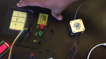Stepper Motor and servo controlled through touchscreen using Atmel Studio