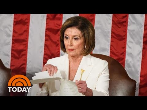 pelosi-was-‘incredibly-petty’-to-rip-up-state-of-the-union-speech,-analyst-says-|-today